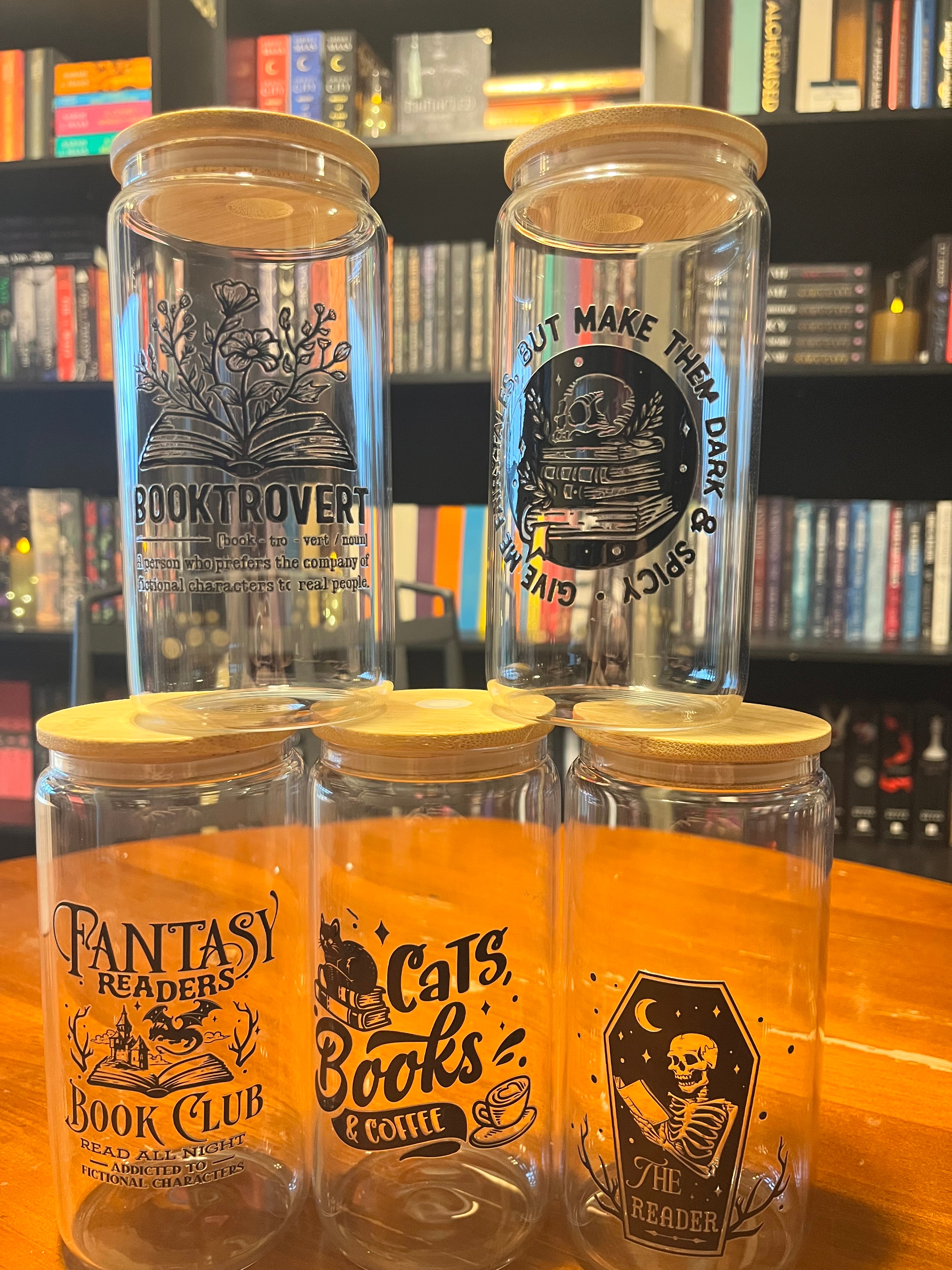 Bookish Cups