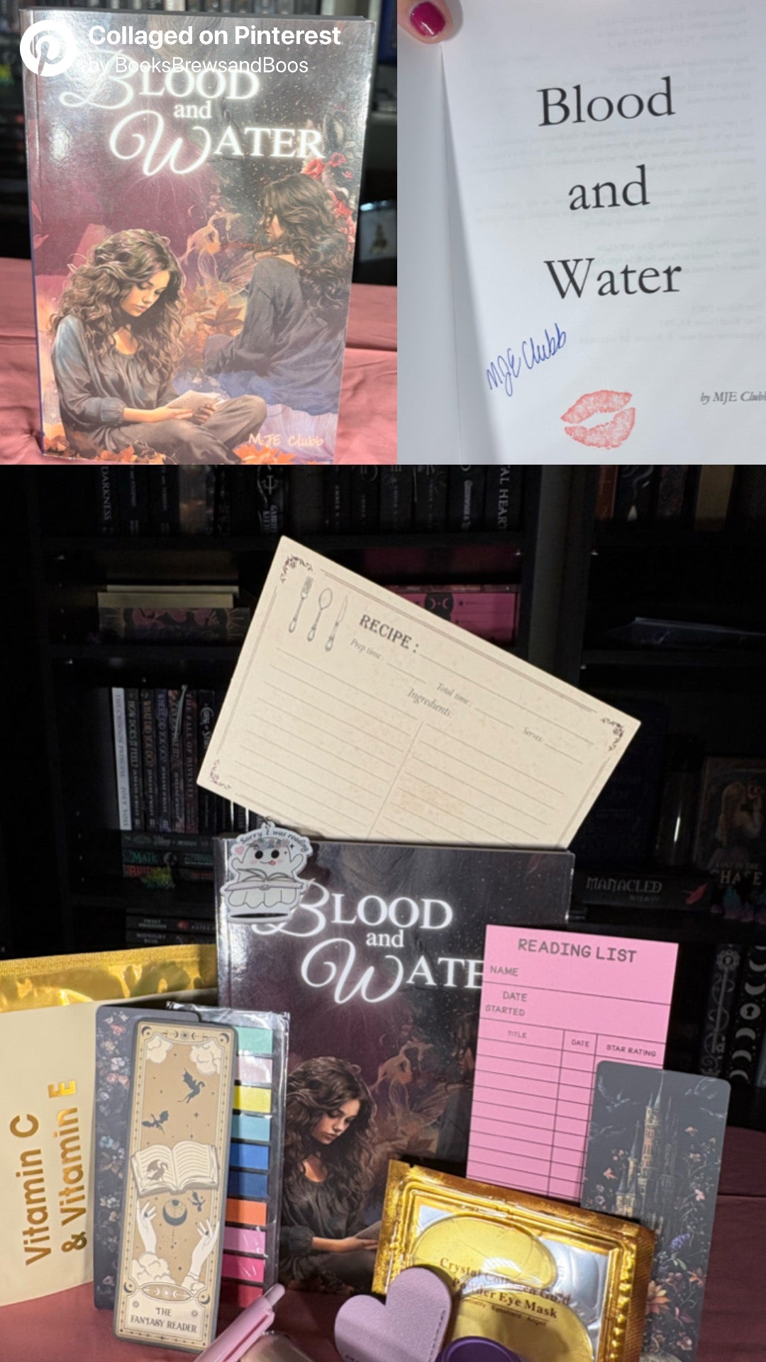 🌊 TBR Shelf | Blood and Water — M.J.E. Clubb