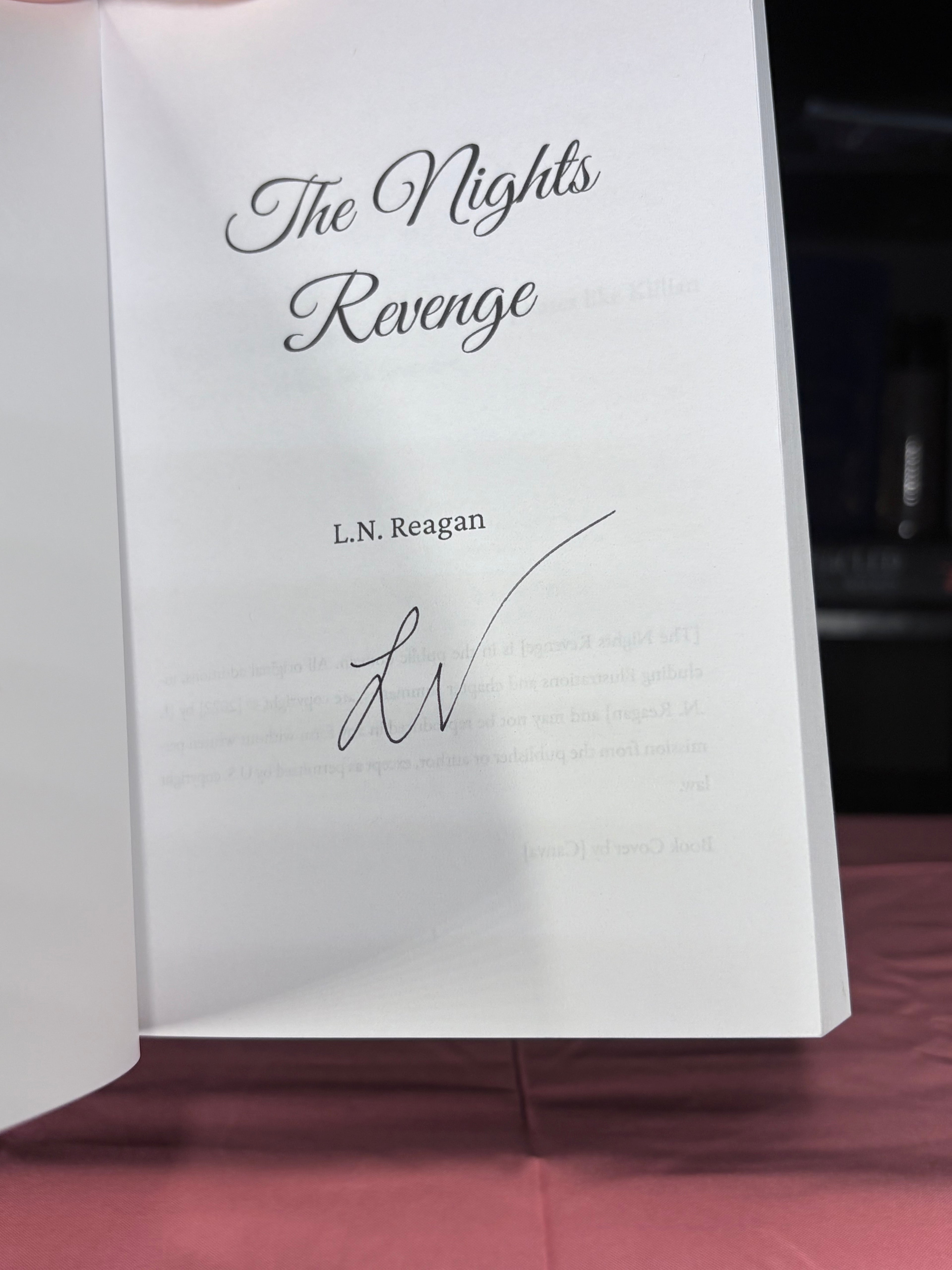📚 TBR Shelf | Ravenous Tides & The Night's Revenge — L.N. Reagan Duet