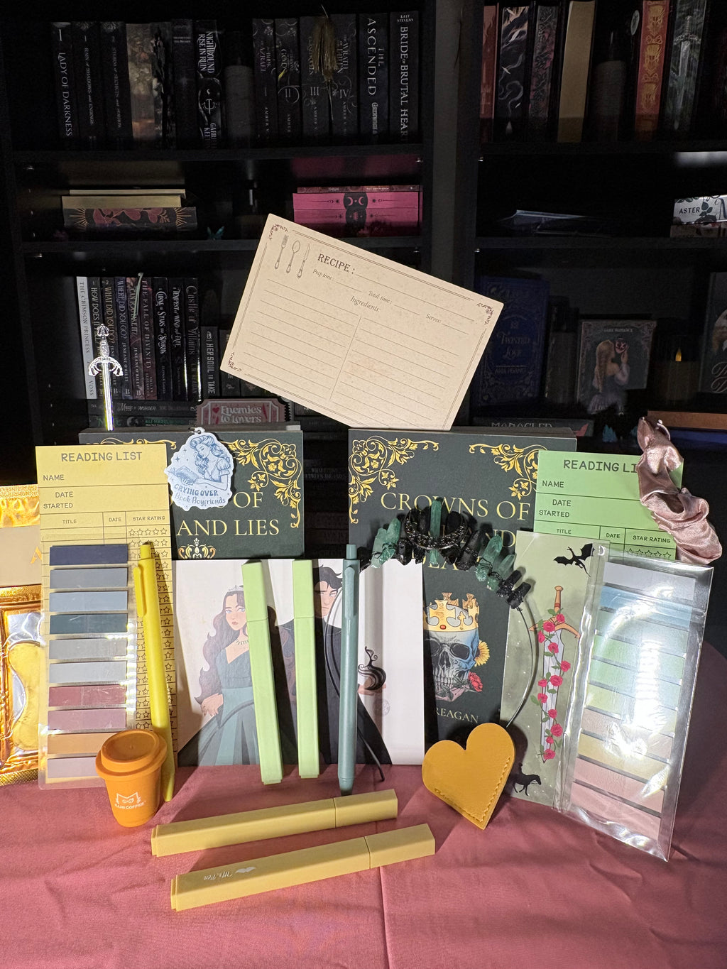 👑 TBR Shelf | Crowns of Love and Lies & Crowns of Love and Death — L.N. Reagan Duet