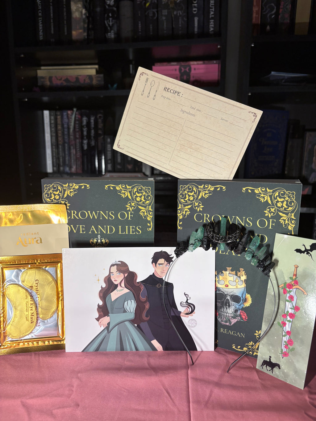 👑 TBR Shelf | Crowns of Love and Lies & Crowns of Love and Death — L.N. Reagan Duet