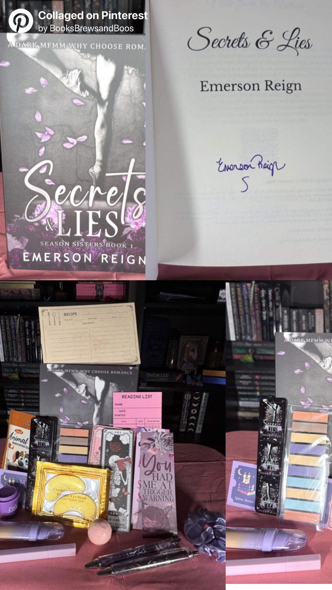 🖤 TBR Shelf | Secrets & Lies — Emerson Reign