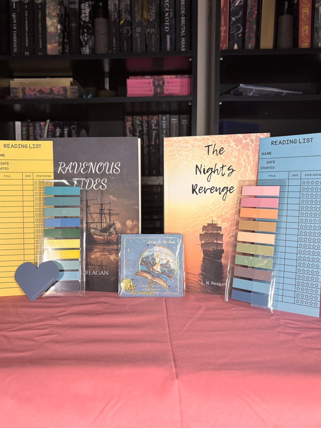 📚 TBR Shelf | Ravenous Tides & The Night's Revenge — L.N. Reagan Duet