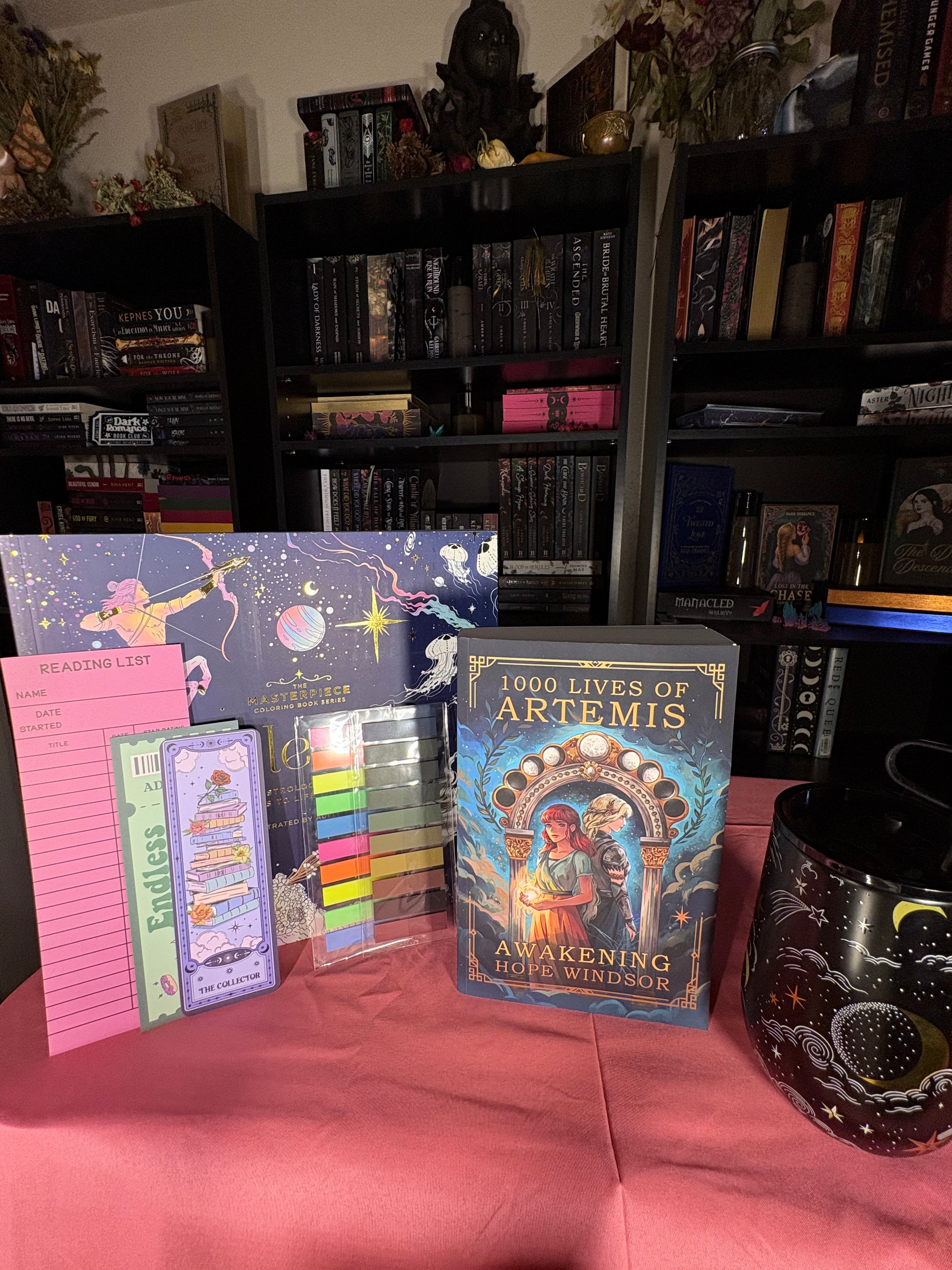 🌲 TBR Shelf | 1000 Lives of Artemis — Hope Windsor
