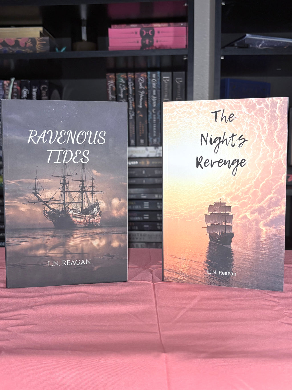 📚 TBR Shelf | Ravenous Tides & The Night's Revenge — L.N. Reagan Duet