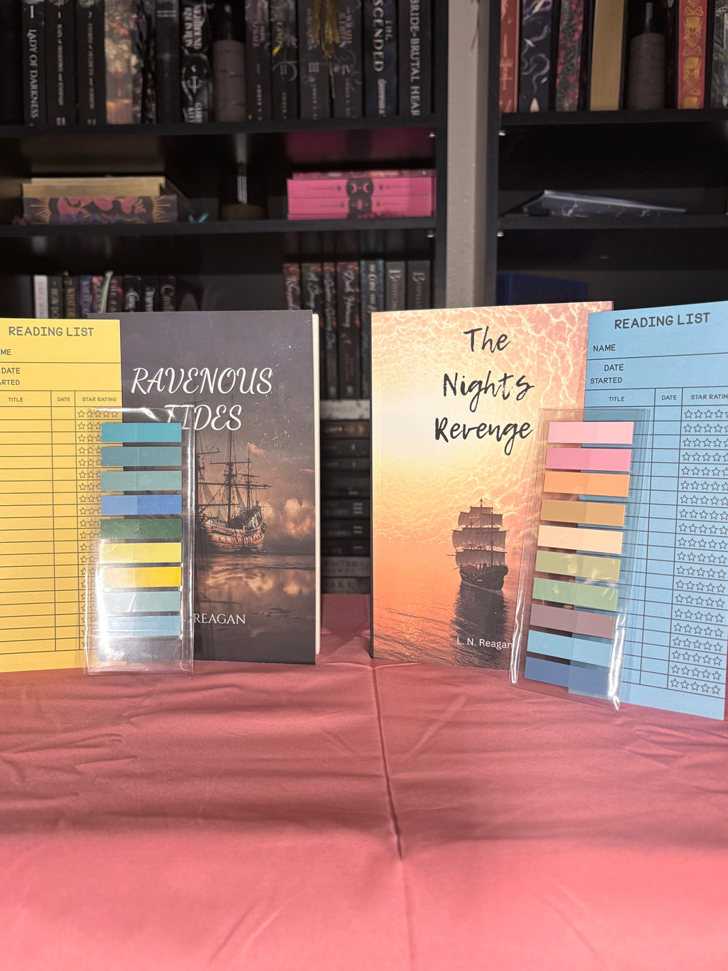 📚 TBR Shelf | Ravenous Tides & The Night's Revenge — L.N. Reagan Duet
