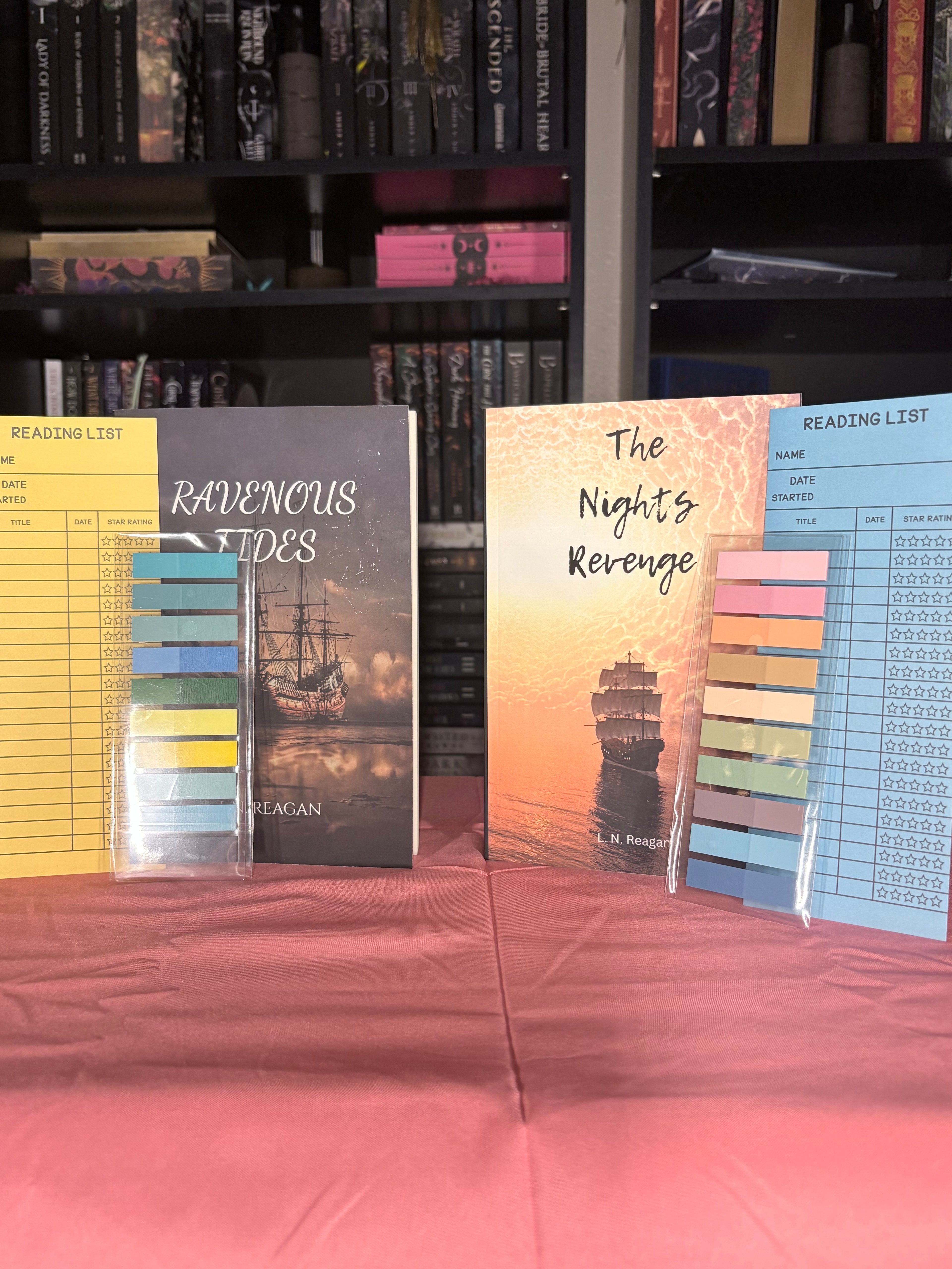 📚 TBR Shelf | Ravenous Tides & The Night's Revenge — L.N. Reagan Duet