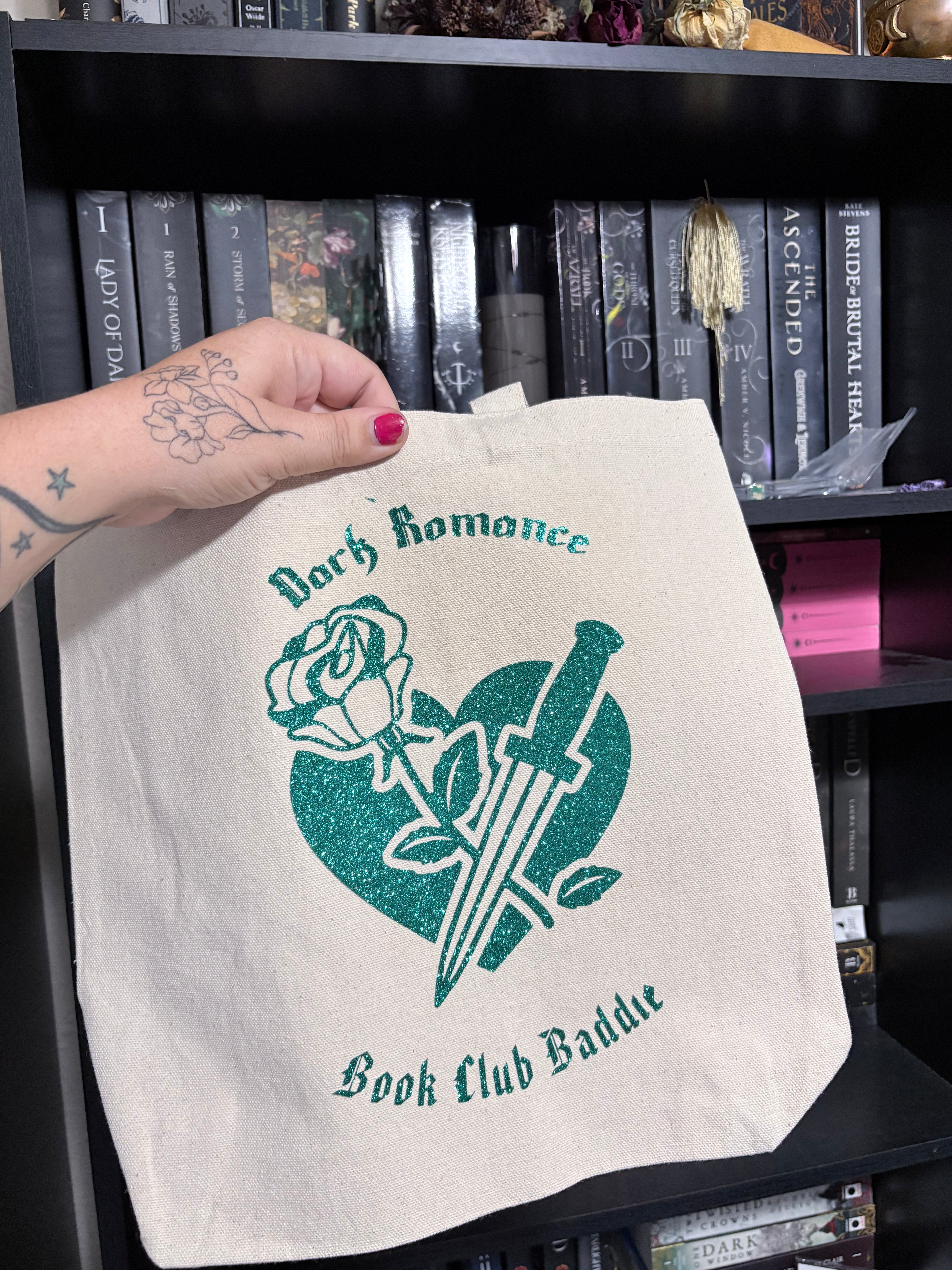 Dark Romance Bookish Tote Bag